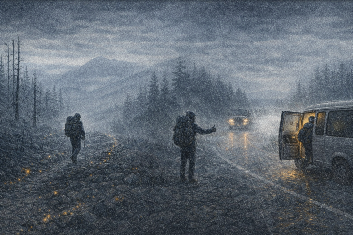 Thunder, Rain, and Thumbs Up