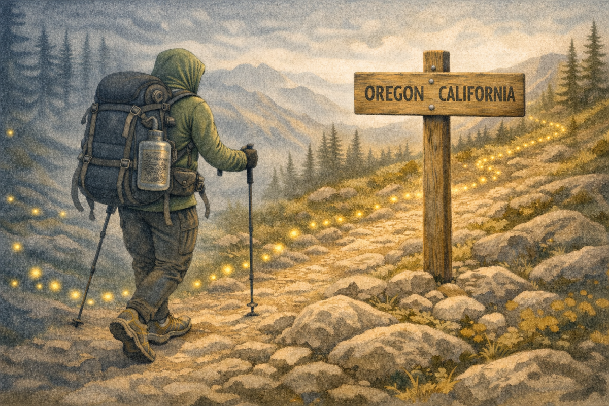 Oregon to California