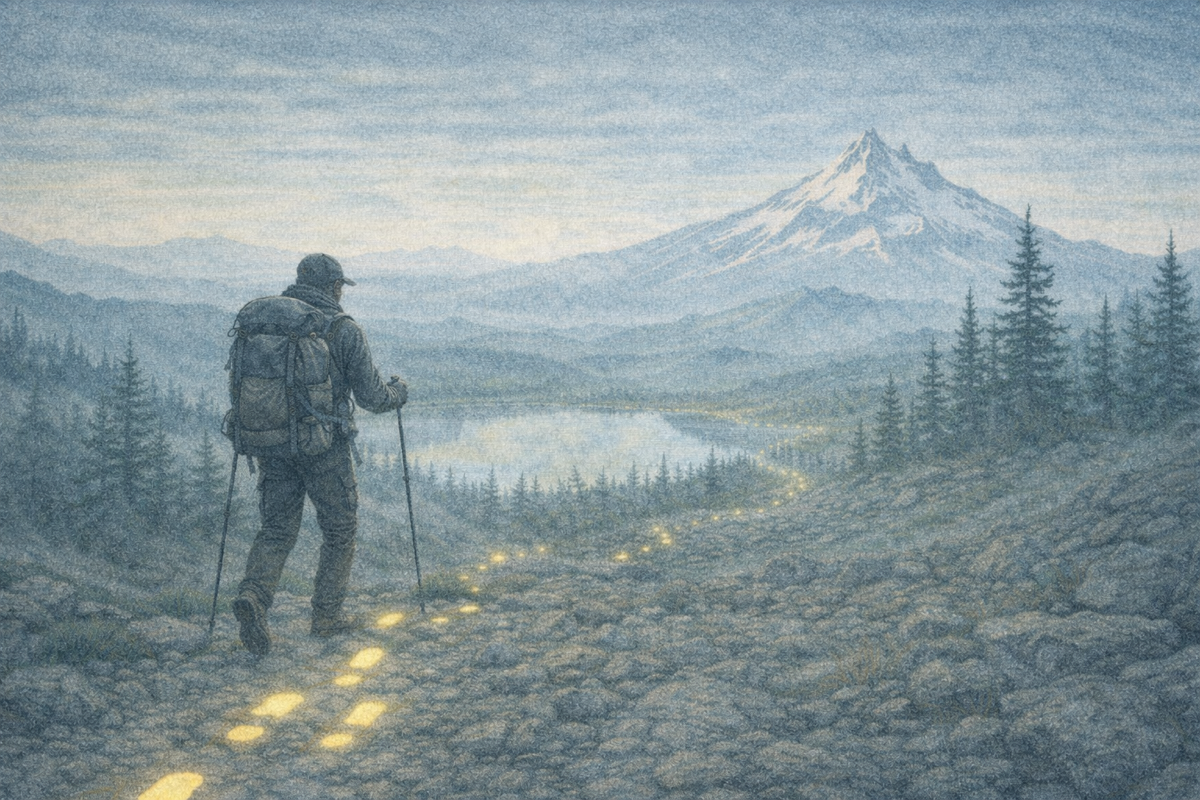 A Quiet Morning into High Ground