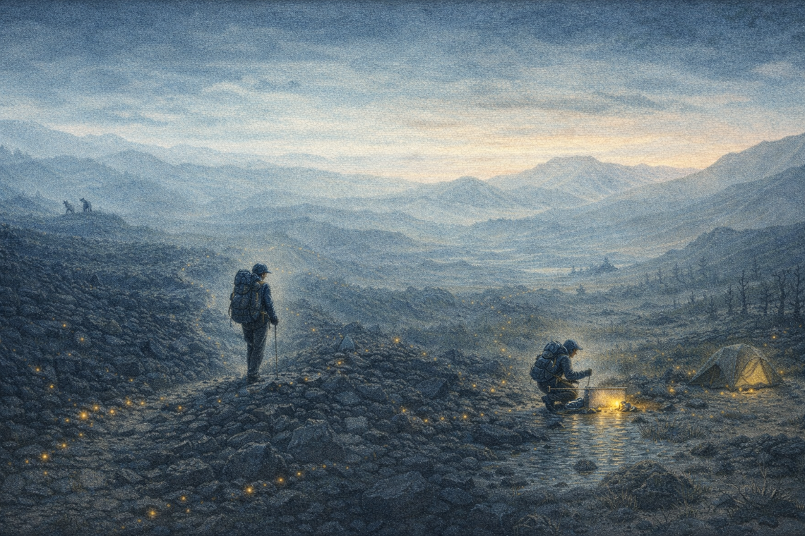 Across Endless Lava Fields