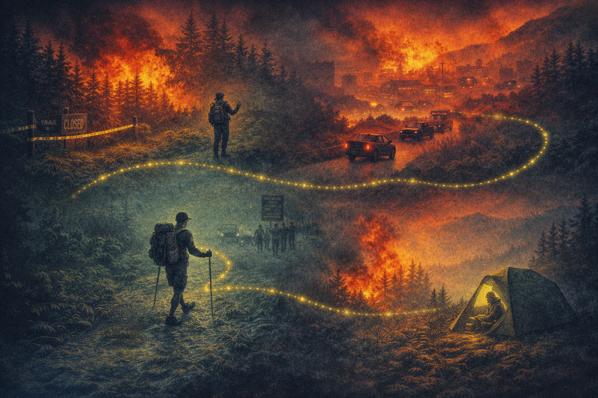 Through Smoke and Detours