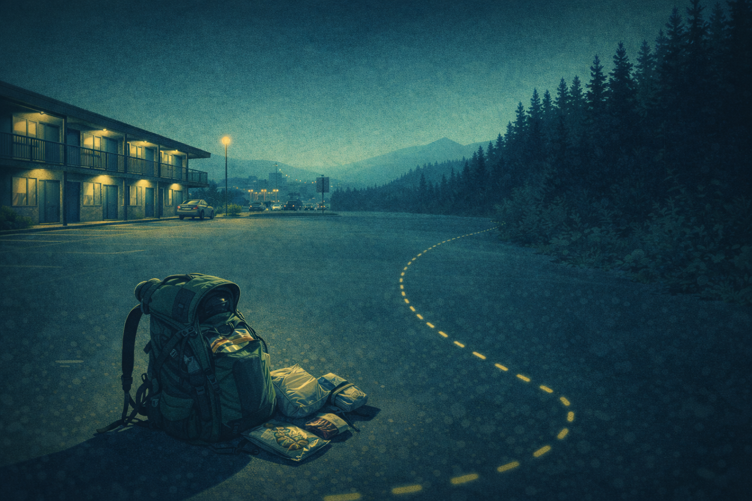 Between Asphalt and Forest