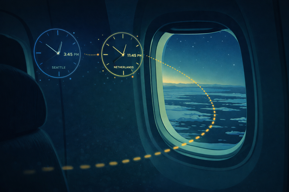 Time Going Backwards