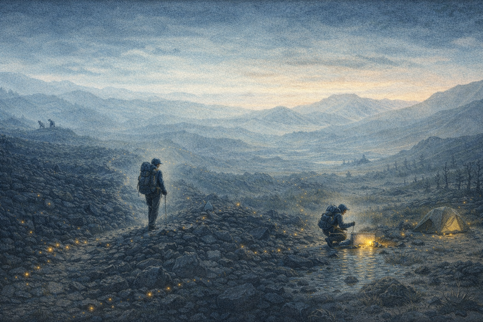 Across Endless Lava Fields